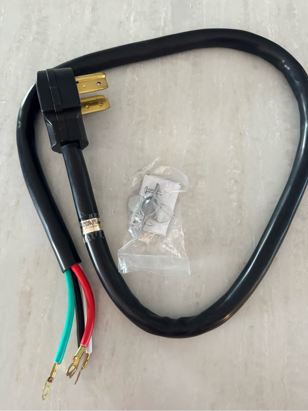 4 prong dryer electrical cord